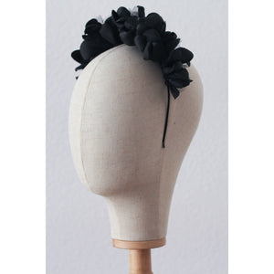 Diadema de Pétalos - Negro