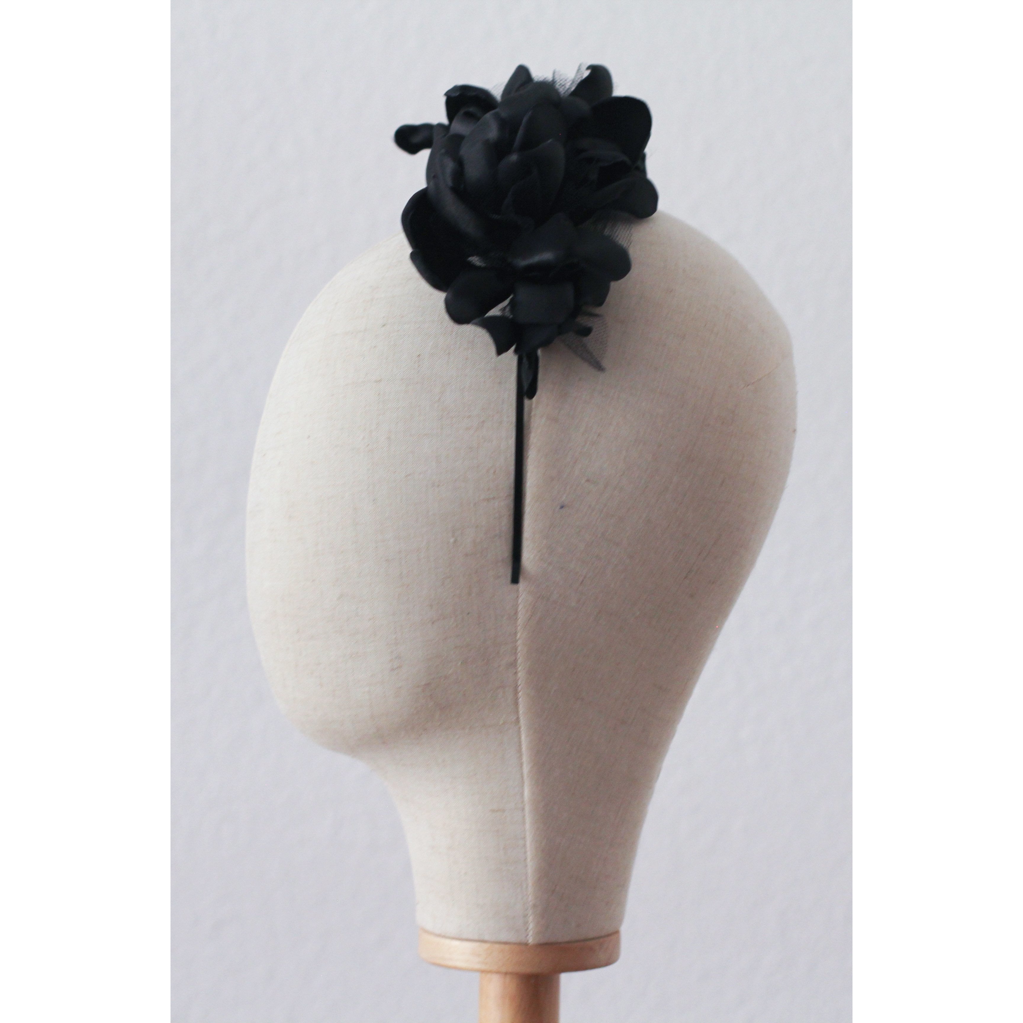 Diadema de Pétalos - Negro