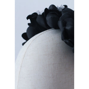 Diadema de Pétalos - Negro