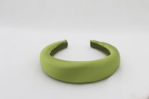 Diadema Volumen Satinada Premium - Verde