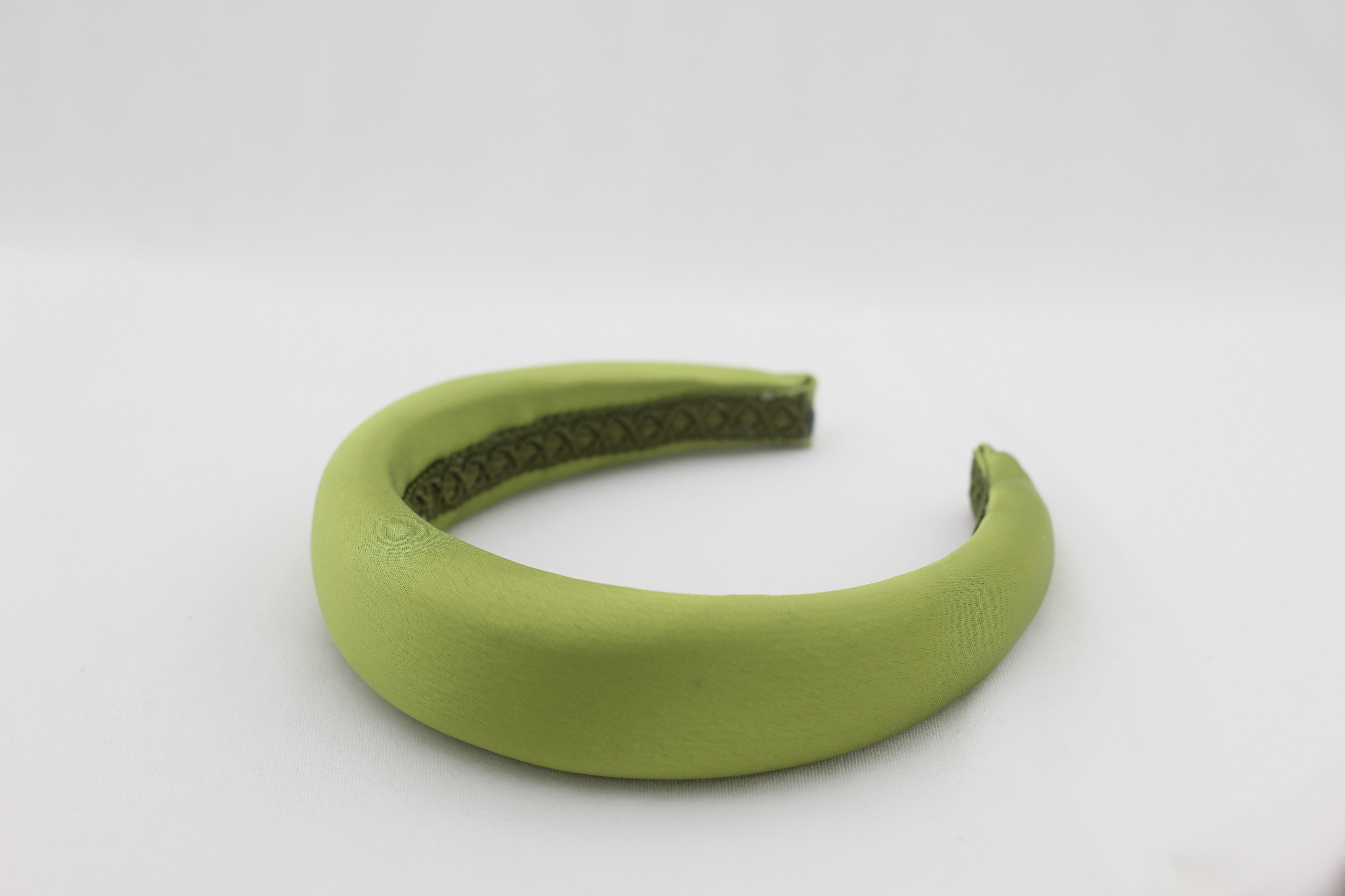 Diadema Volumen Satinada Premium - Verde