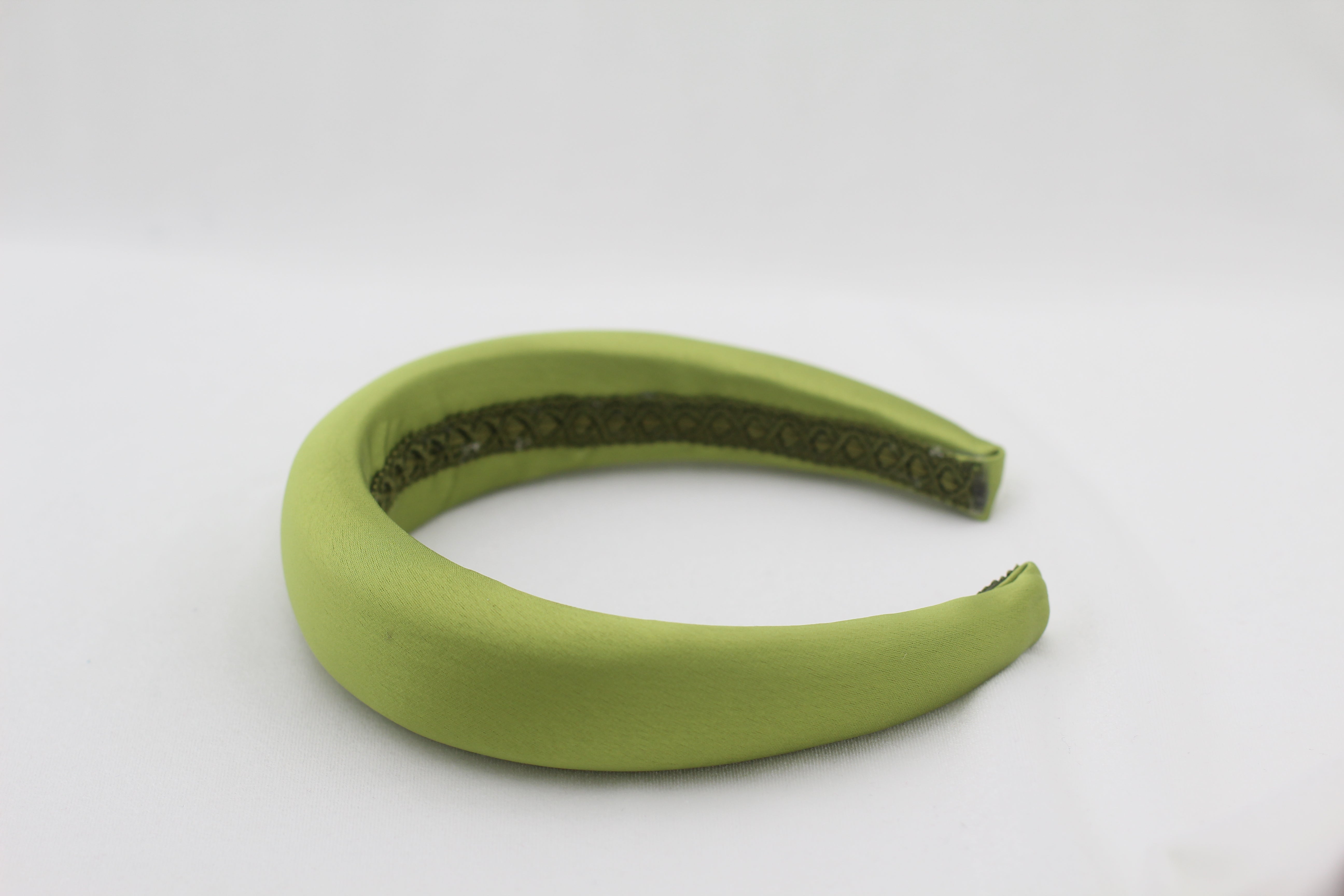 Diadema Volumen Satinada Premium - Verde