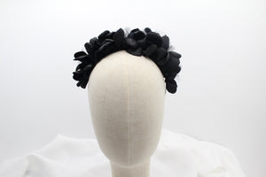 Diadema de Pétalos - Negro