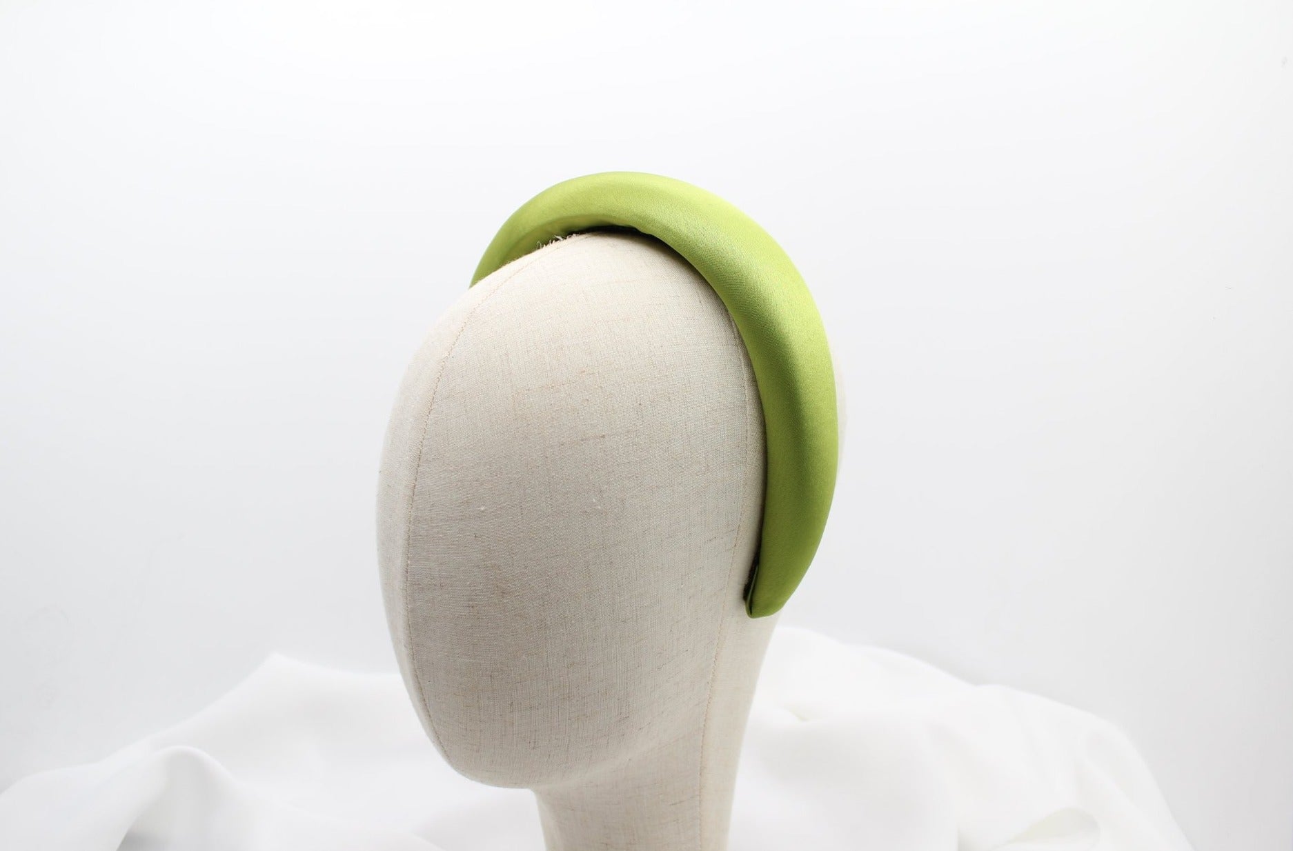 Diadema Volumen Satinada Premium - Verde