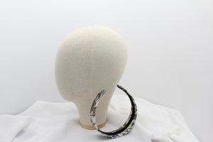 Diadema Plana Print - Verde y Negro