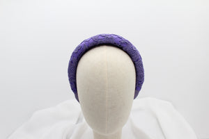 Diadema Volumen Bordados - Morada