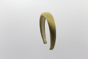 Diadema Volumen Satinada Premium - Verde