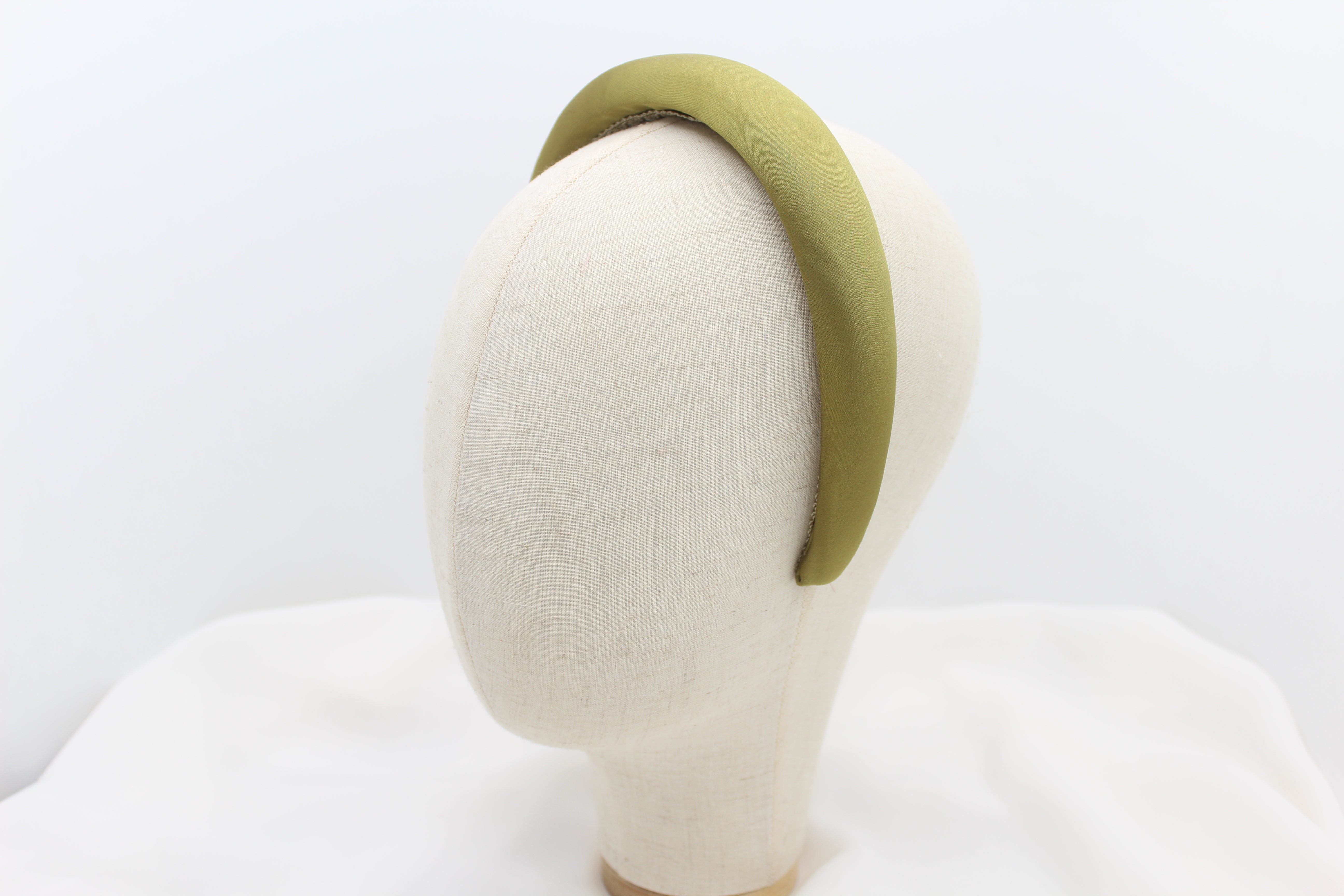 Diadema Volumen Satinada Premium - Verde
