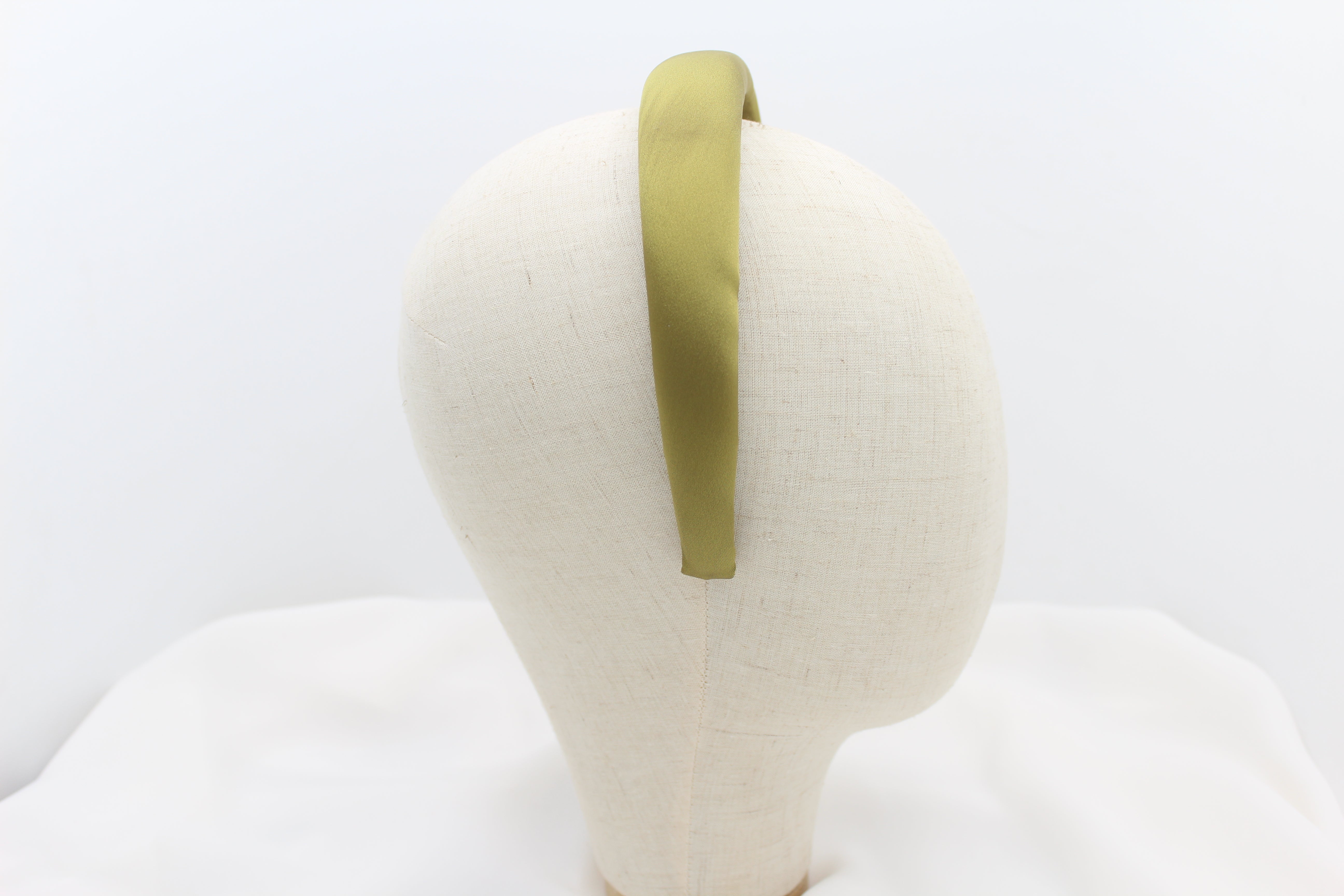 Diadema Volumen Satinada Premium - Verde