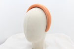 Cargar imagen en el visor de la galería, Diadema Volumen Satinada Premium - Naranja abalorios
