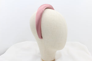 Diadema Volumen Satinada Premium - Rosa