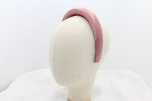 Diadema Volumen Satinada Premium - Rosa