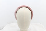 Cargar imagen en el visor de la galería, Diadema con Volumen - Terciopelo rosa
