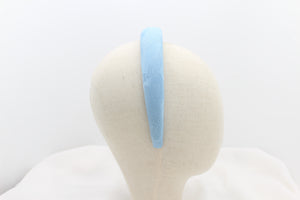 Diadema Volumen Jacquard - Azul claro