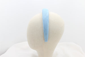 Diadema Volumen Jacquard - Azul claro