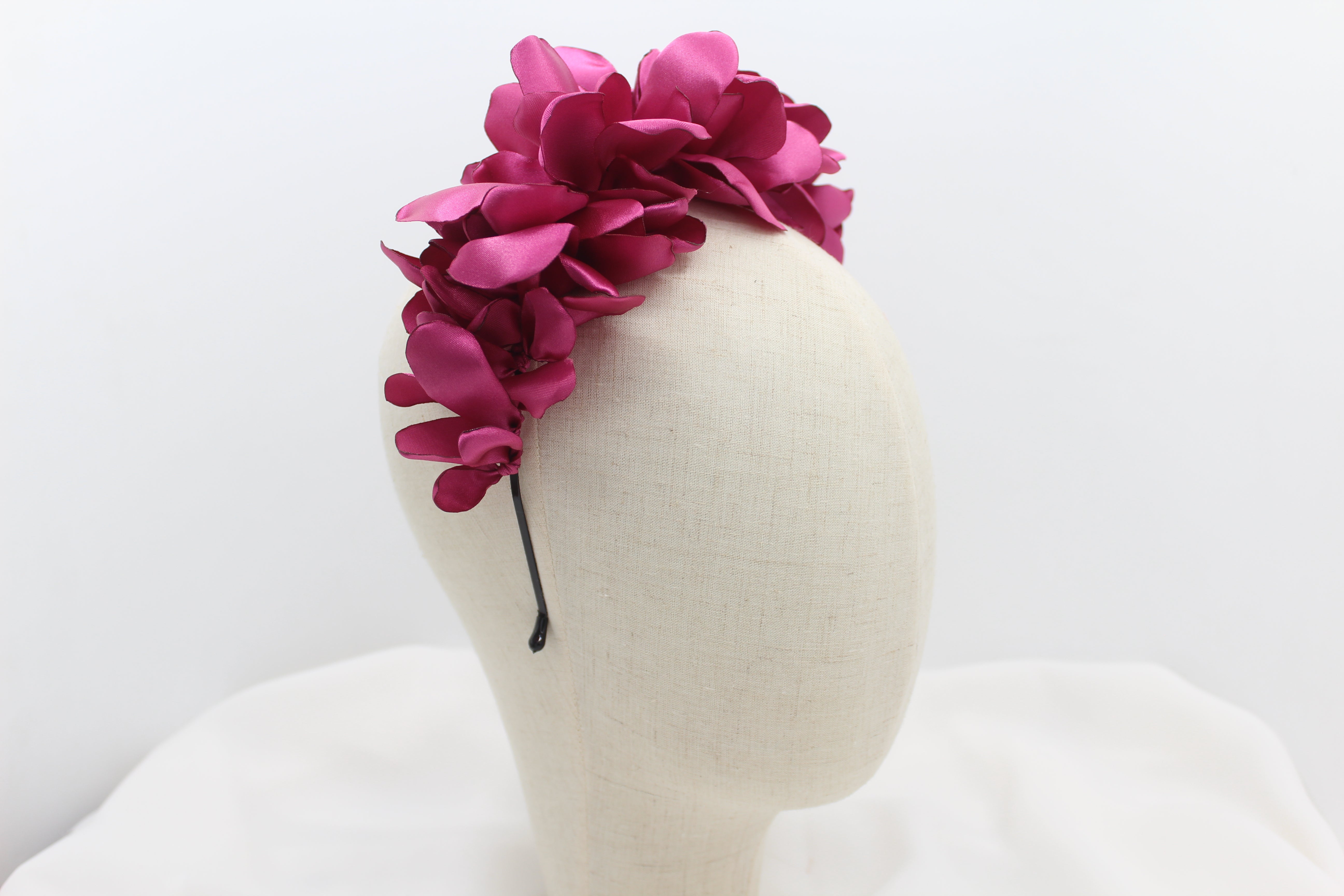 Diadema de Pétalos - Fucsia