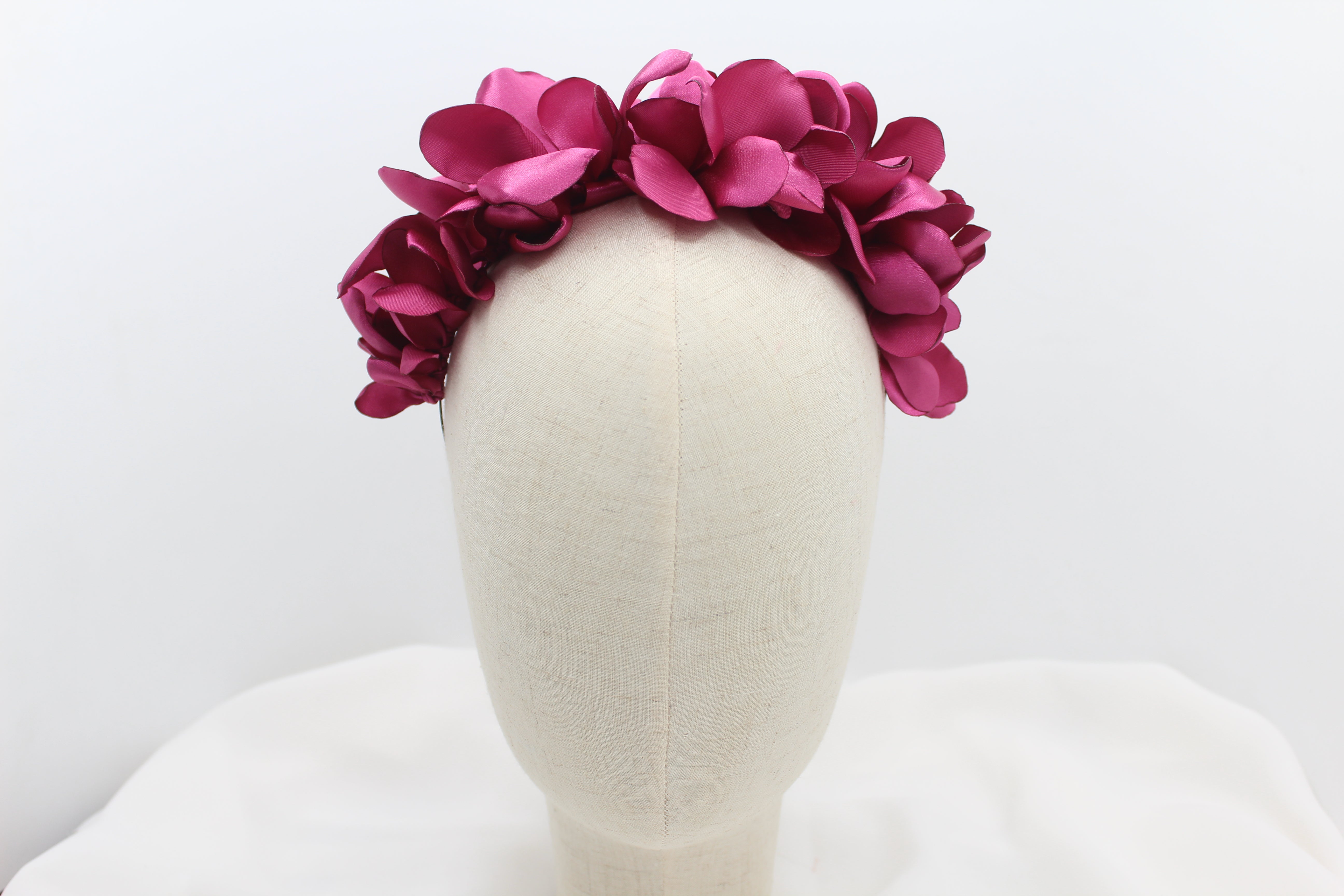 Diadema de Pétalos - Fucsia
