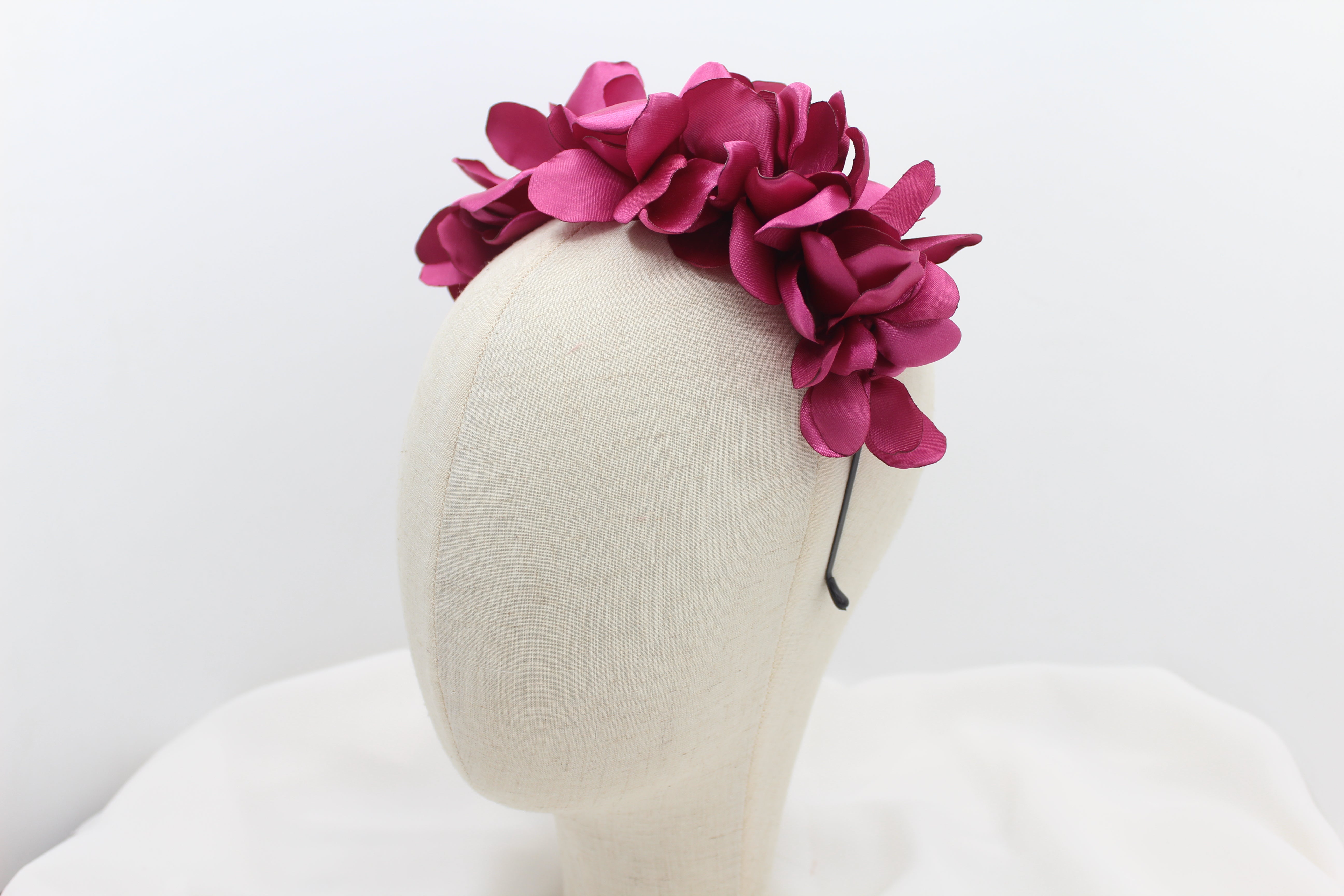 Diadema de Pétalos - Fucsia