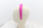 Cargar imagen en el visor de la galería, Diadema Volumen Jacquard - Fucsia
