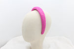 Cargar imagen en el visor de la galería, Diadema Volumen Jacquard - Fucsia
