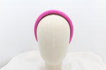 Cargar imagen en el visor de la galería, Diadema Volumen Jacquard - Fucsia
