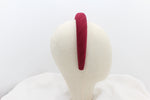 Cargar imagen en el visor de la galería, Diadema con Volumen - Tejido plisado Rojo
