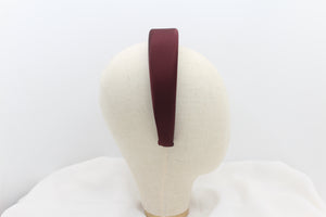 Diadema Volumen Satinada Premium - Granate