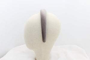 Diadema con Volumen - Terciopelo gris
