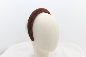 Diadema con Volumen - Metalizada Cobre