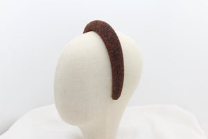 Diadema con Volumen - Metalizada Cobre