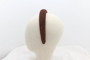 Diadema con Volumen - Metalizada Cobre