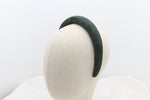 Cargar imagen en el visor de la galería, Diadema Volumen Jacquard - Verde oscuro
