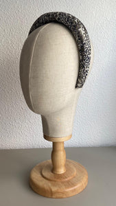 Diadema con Volumen - Leopardo Dorado
